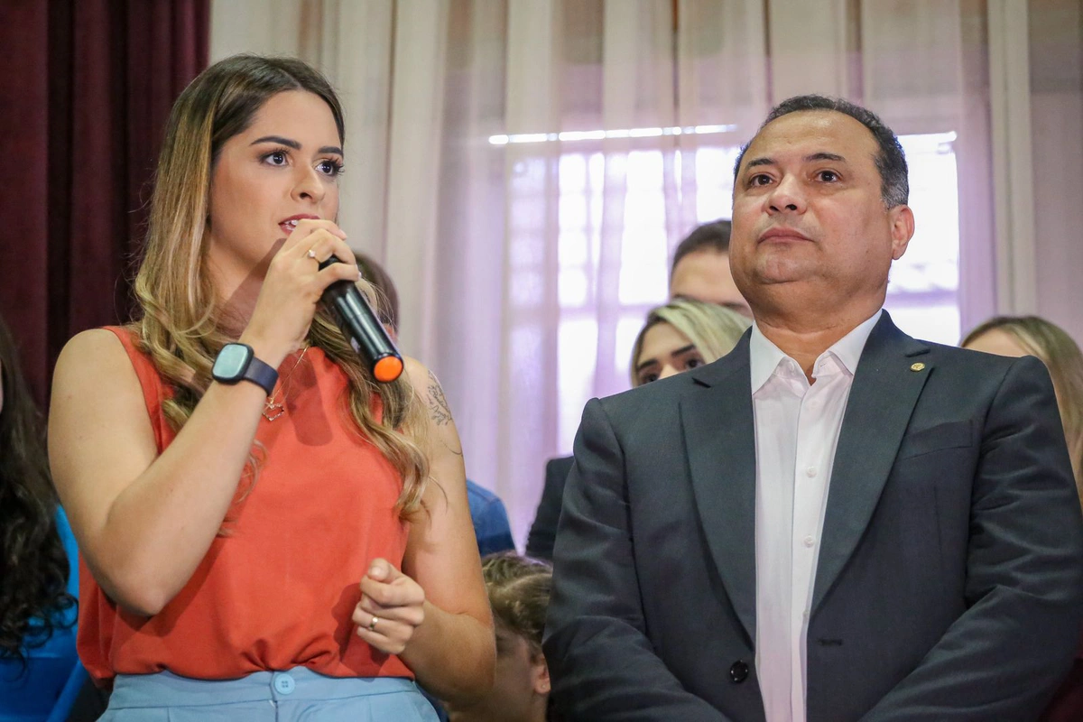 Gessy Lima e Evaldo Gomes