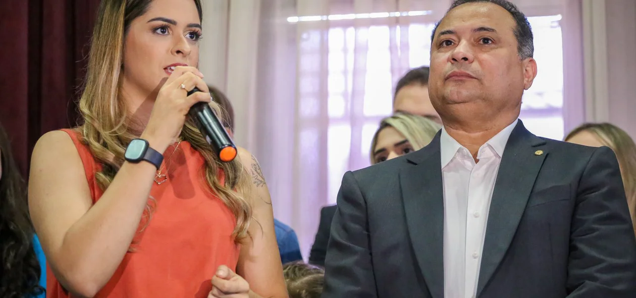 Gessy Lima e Evaldo Gomes