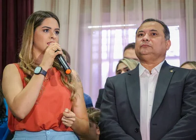 Gessy Lima e Evaldo Gomes
