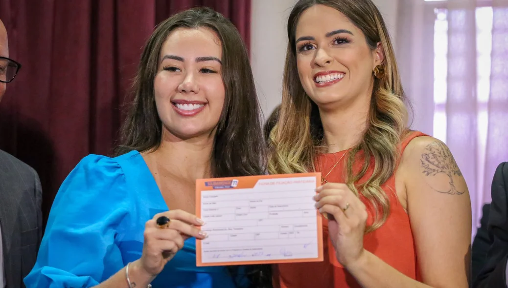 Gessy se filia ao Solidariedade
