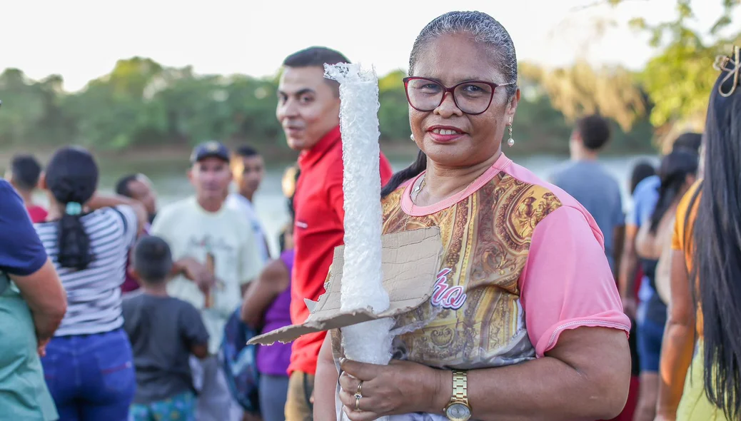 Gorete acompanha o festejo há 10 anos