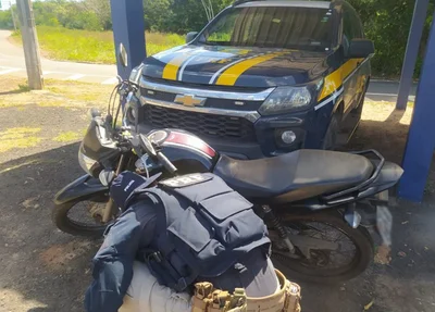 Homem foi flagrado pilotando em contramão na BR 343