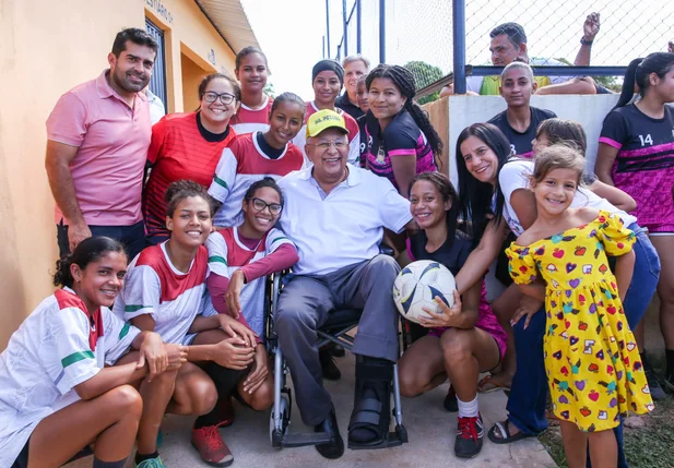 Inauguração da arena esportiva do Parque Eliane