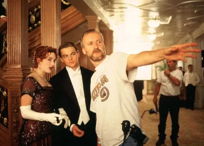 James Cameron dirigiu o filme "Titanic"