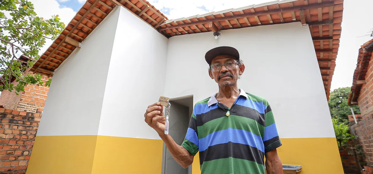 Jefferson Santos, morador da comunidade