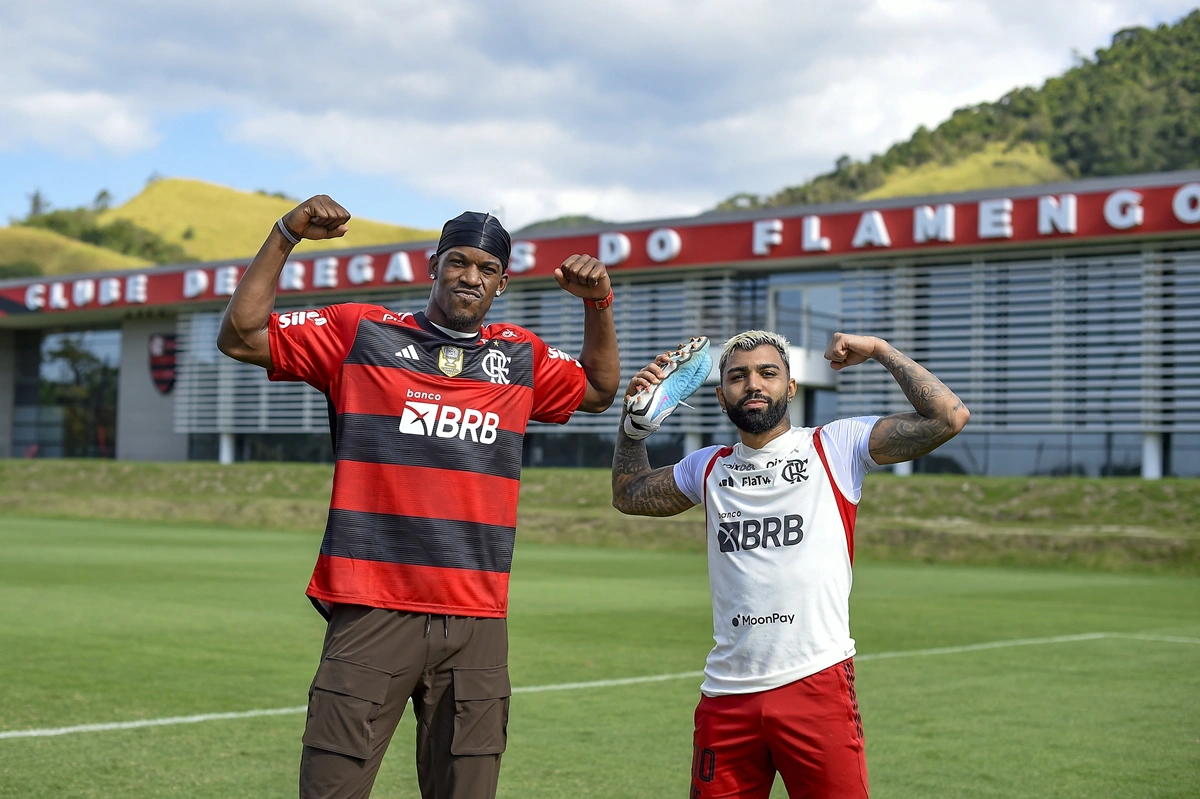 Jimmy Butler e Gabigol