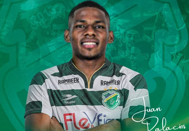 Juan Palacios é a nova contratação do Altos