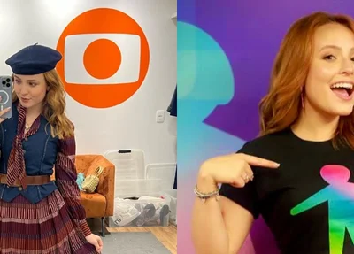 Larissa Manoela emociona com despedida da TV Globo