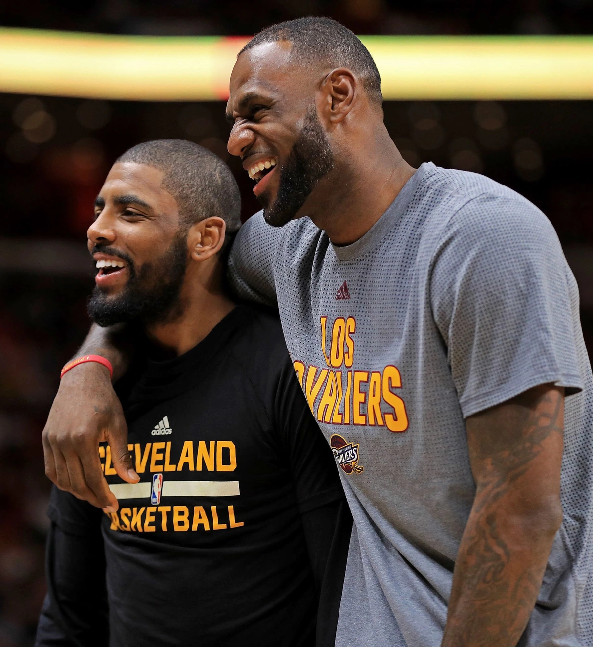 LeBron James e Kyrie Irving venceram juntos as finais da NBA em 2018