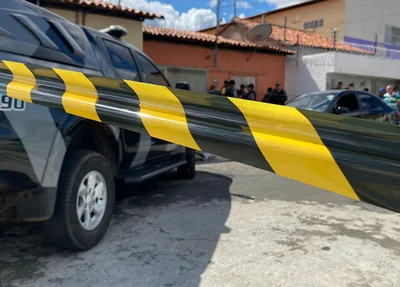 Local onde a vítima foi assassinada