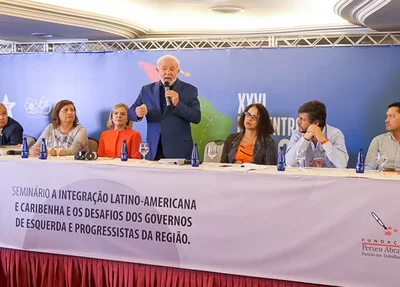 Lula discursou no Foro de São Paulo