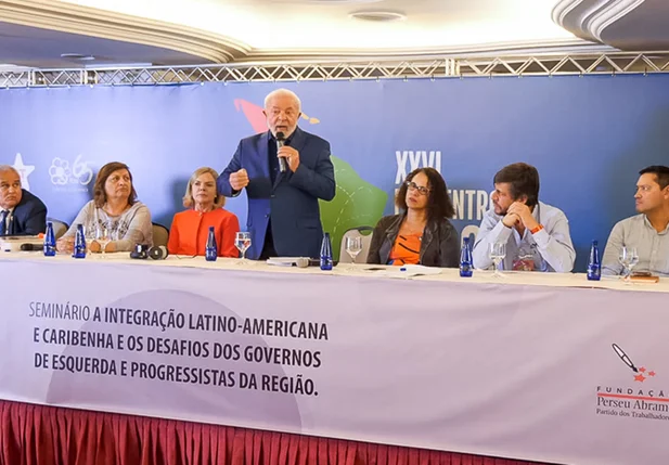 Lula discursou no Foro de São Paulo