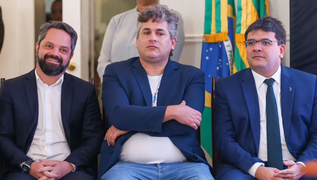 Marcelo Nolleto, Pablo Santos e Rafael Fonteles