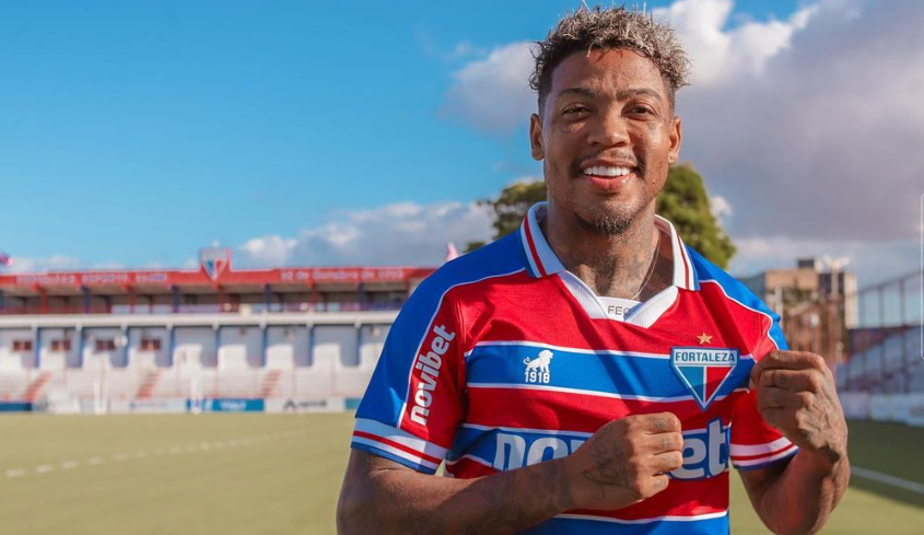 Marinho é apresentado pelo Fortaleza e realiza 1ª treino com o grupo