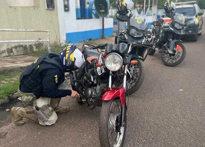 Motocicleta recuperada