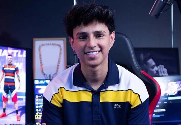 Nobru, streamer e atleta profissional de Free Fire