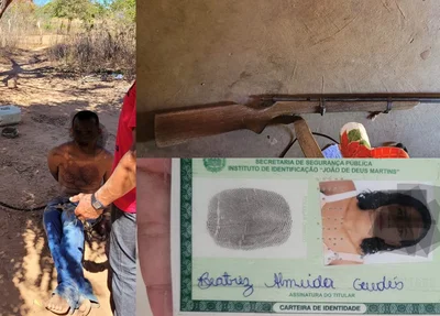 O acusado foi capturado pelos familiares da vítima de feminicídio