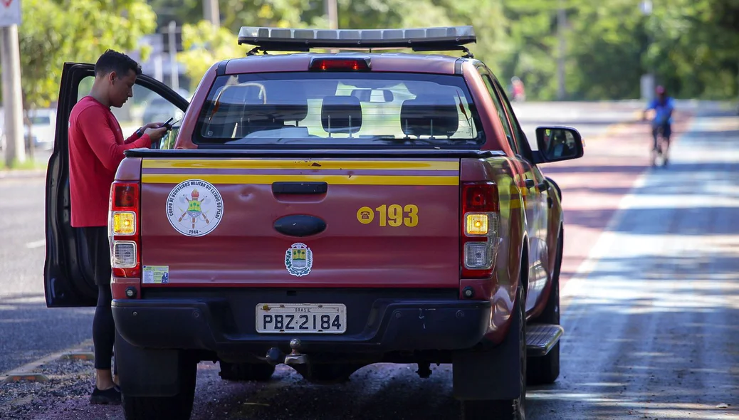 O Corpo de Bombeiros foi acionado para fazer o resgate do corpo, que foi encontrado às margens do Rio Poti