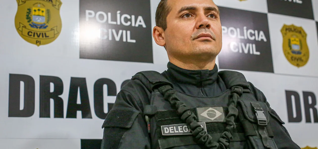 O delegado Charles Pessoa explicou que foram feitas quatro prisões de faccionados em Teresina e Parnaíba