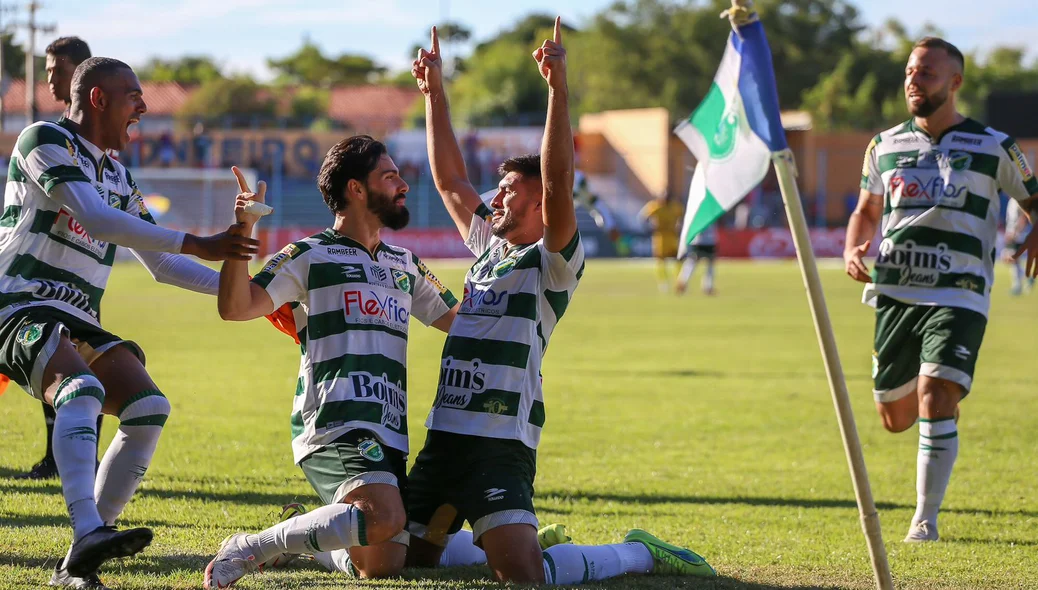 O time piauiense iniciou bem o jogo, mas seu adversário se saiu melhor