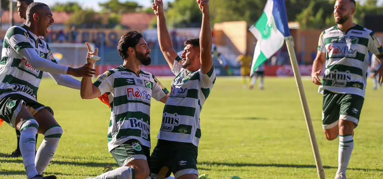 O time piauiense iniciou bem o jogo, mas seu adversário se saiu melhor