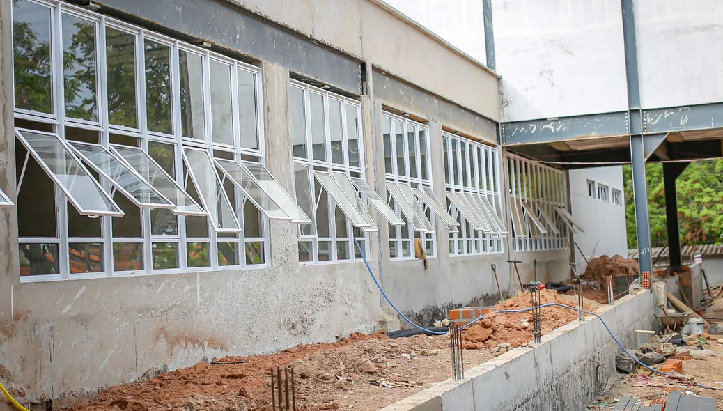 Obra em andamento