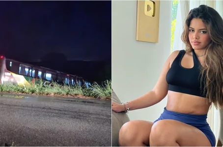 Ônibus com a cantora Brisa Star sofre acidente no Ceará