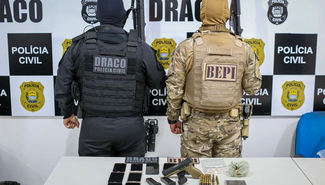 Operação foi coordenada pelo DRACO com apoio do BEPI