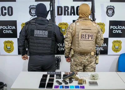 Operação foi coordenada pelo DRACO com apoio do BEPI