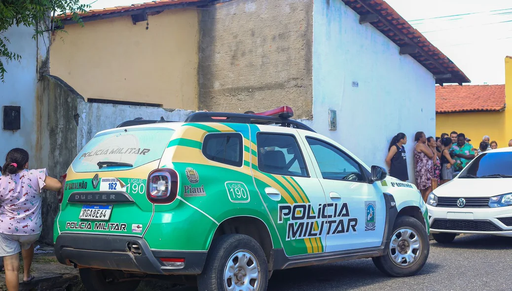 Os policiais do 8º BPM atenderam a ocorrência