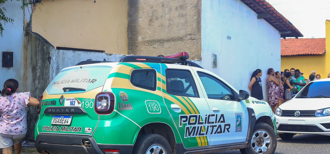 Os policiais do 8º BPM atenderam a ocorrência