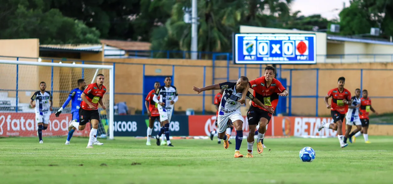 Partida terminou em 0x0
