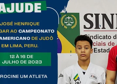 Piauiense realiza campanha para disputar Pan-Americano de Judô