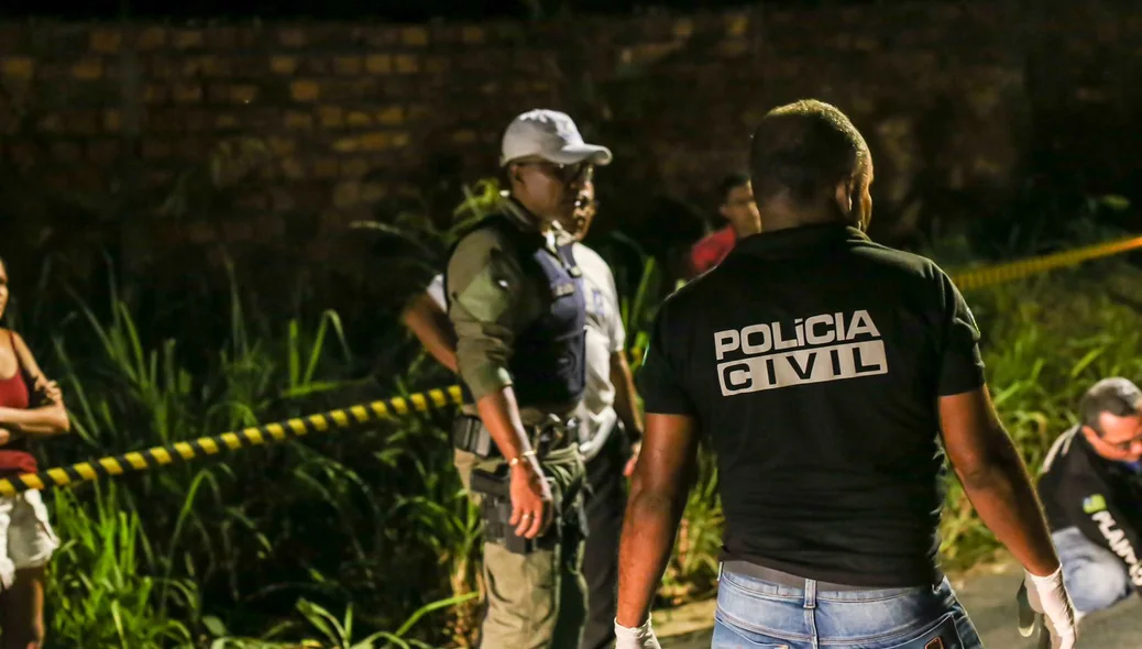Polícia Civil fez perícia