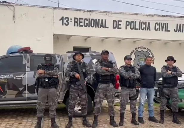 Polícia prende acusado de matar homem durante bebedeira em Jaicós