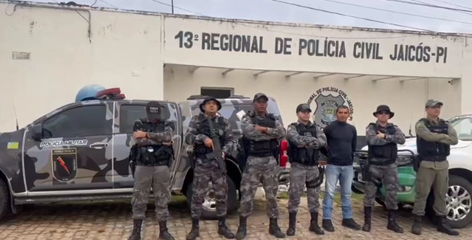 Polícia prende acusado de matar homem durante bebedeira em Jaicós