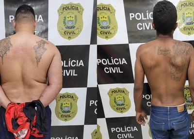 Policiais da Polinter prendem dois acusados de roubar veículos