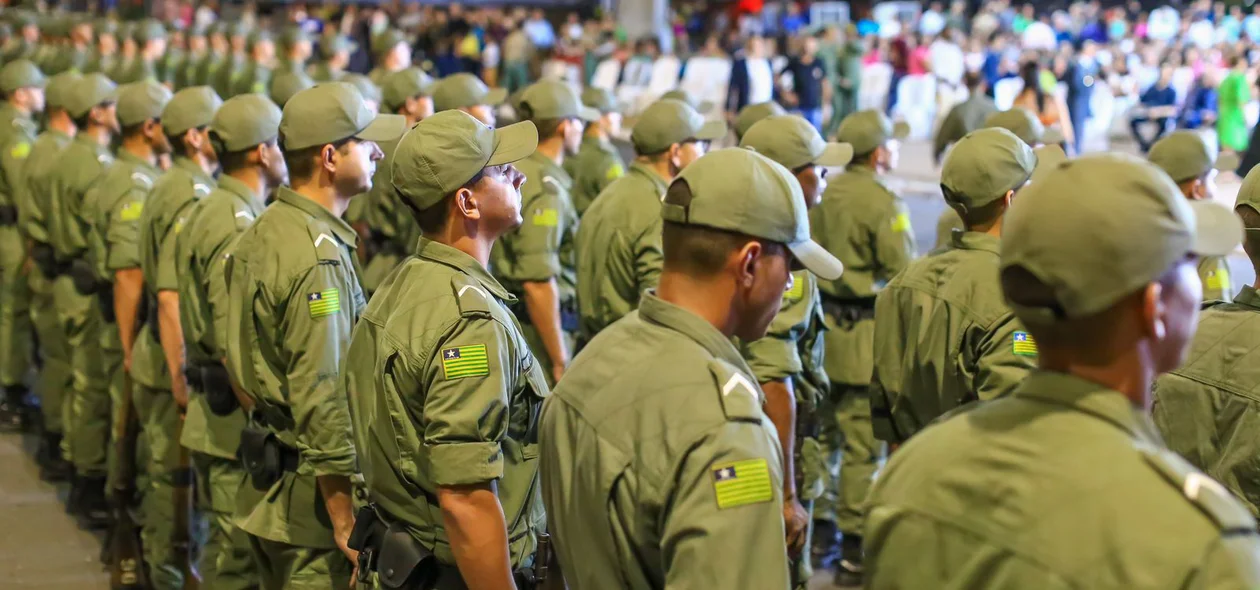 Policiais foram promovidos