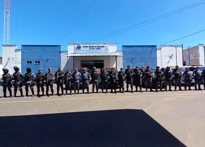 Policiais militares de Timon recebem apoio de forças de segurança do Maranhão