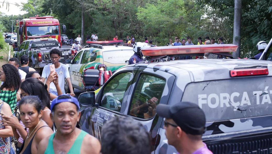 População da região foi até o local do incidente