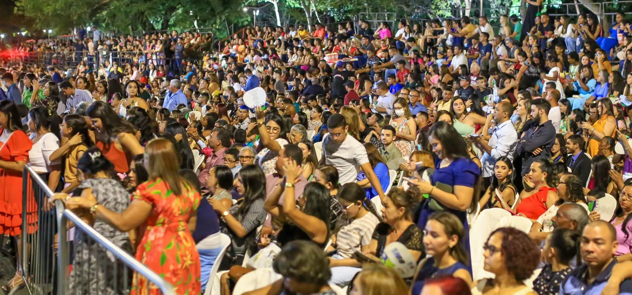 População prestigiou o evento