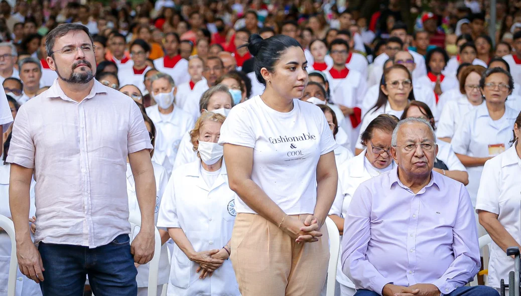 Prefeito de Teresina Dr. Pessoa e deputado Fábio Novo