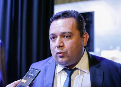 Prefeito Toninho da Caridade, durante o Congresso das Cidades