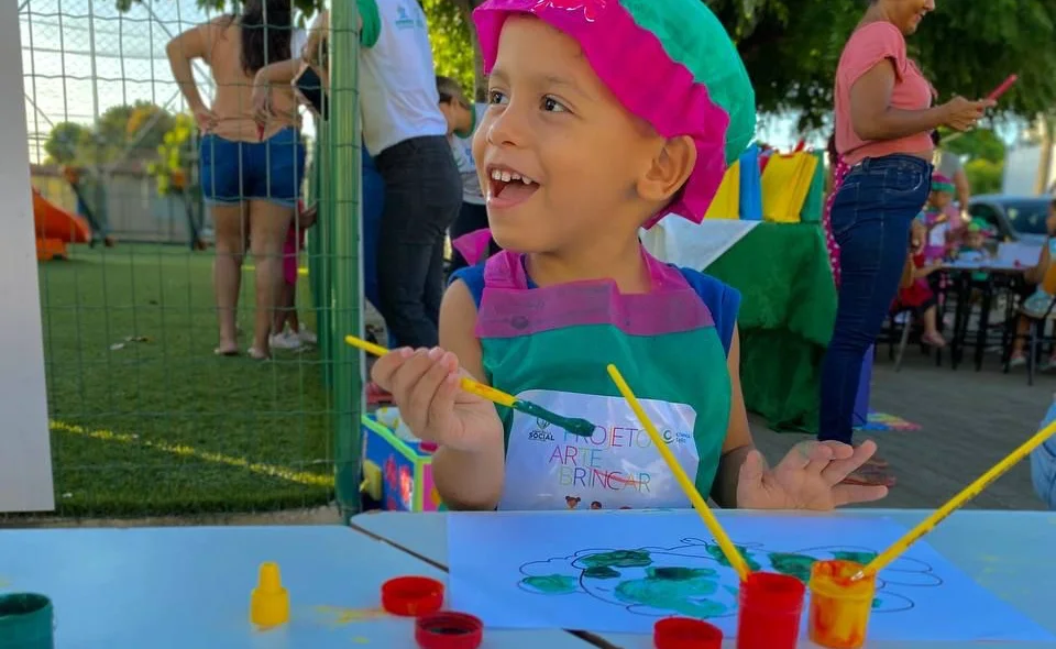 Prefeitura de Esperantina realiza ação “Projeto Arte e Brincar”