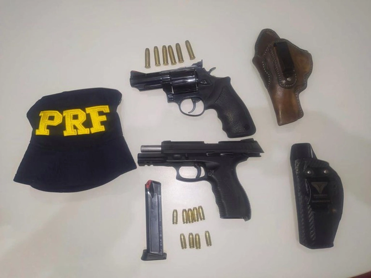 PRF apreendeu armas de fogo  em Floriano