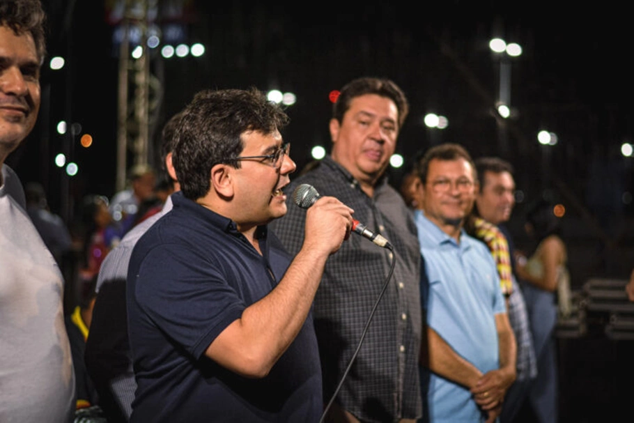 Rafael Fonteles na abertura do evento