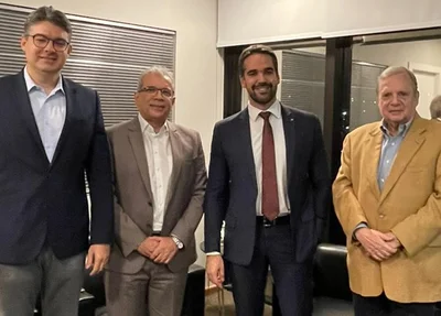 Reunião entre JVC e Eduardo Leite
