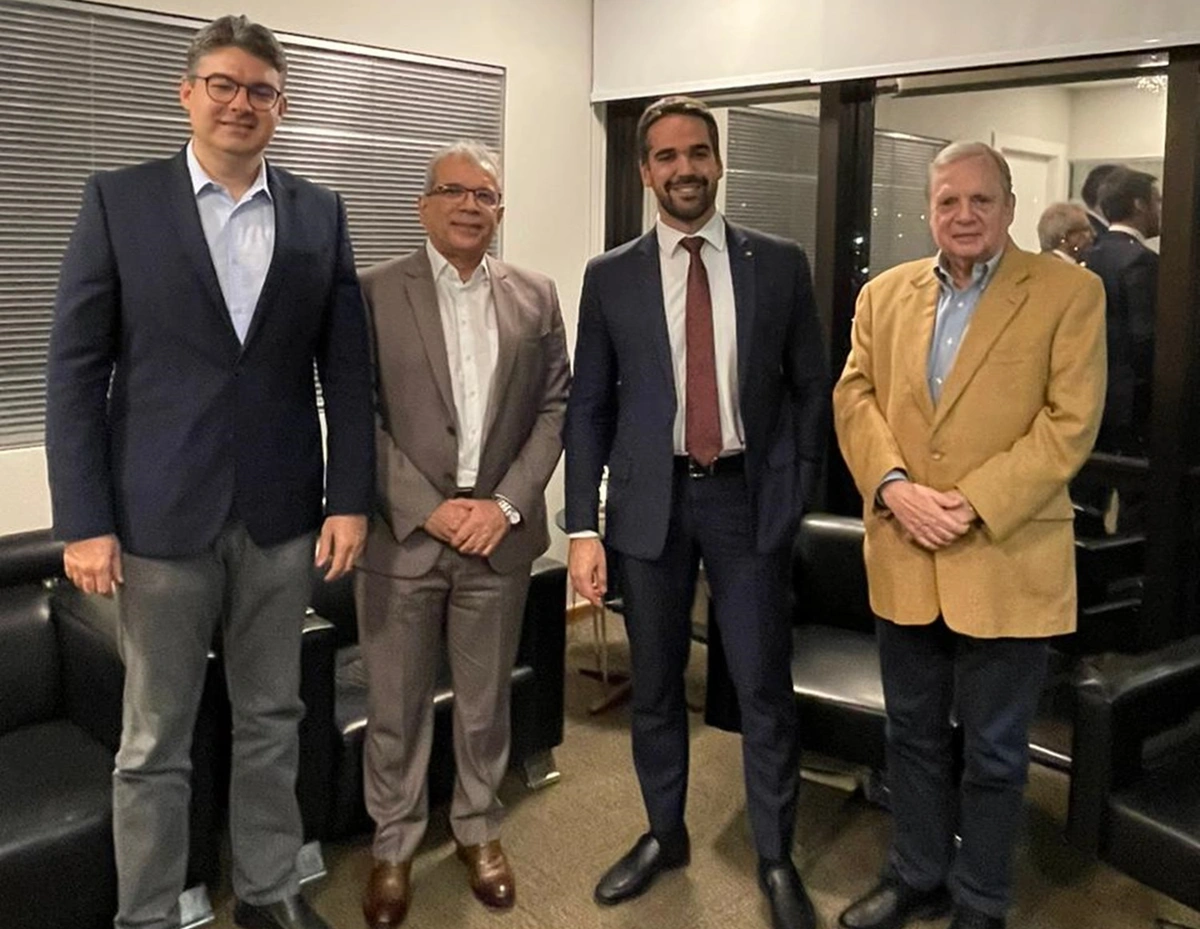 Reunião entre JVC e Eduardo Leite