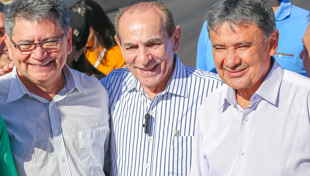José Ribamar Bastos, Marcelo Castro e Wellington Dias
