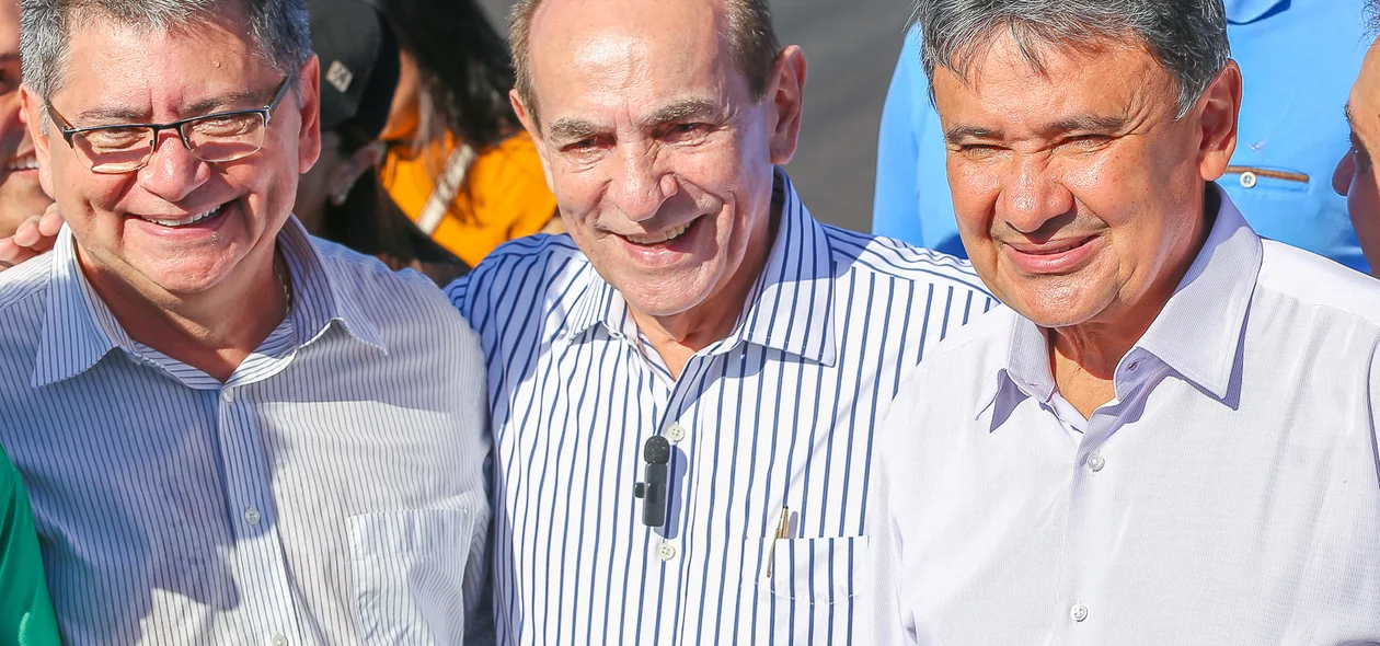 José Ribamar Bastos, Marcelo Castro e Wellington Dias